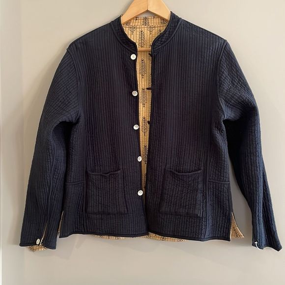 Vintage style reversible quilted jacket - Picture 4 of 5